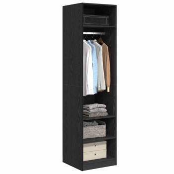 Kleiderschrank Schwarze Eiche 50 x 50 x 200 cm Holzwerkstoff