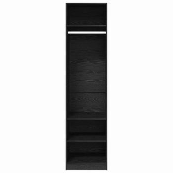 Kleiderschrank Schwarze Eiche 50 x 50 x 200 cm Holzwerkstoff
