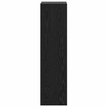 Bücherregal Schwarze Eiche 40 x 30 x 114 cm Holzwerkstoff