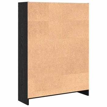 Bücherregal Schwarze Eiche 80 x 24 x 109 cm Spanplatte