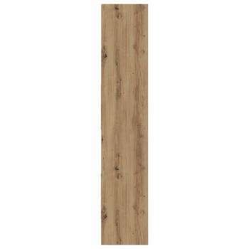 Bücherregal Eiche handwerklich 40 x 35 x 180 cm Holzwerkstoff