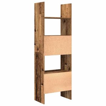 Bücherregal Altholz 60 x 35 x 180 cm Holzwerkstoff