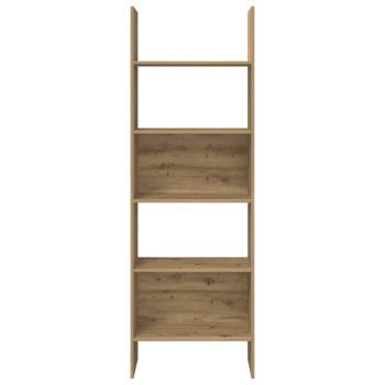 Bücherregal Eiche handwerklich 60 x 35 x 180 cm Holzwerkstoff