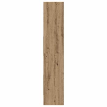 Bücherregal Eiche handwerklich 60 x 35 x 180 cm Holzwerkstoff