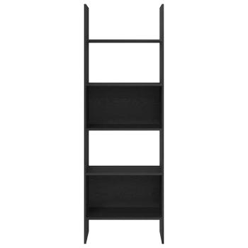 Bücherregal Schwarze Eiche 60 x 35 x 180 cm Holzwerkstoff