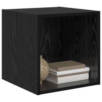 Wandschrank Schwarze Eiche 37 x 37 x 37 cm Holzwerkstoff