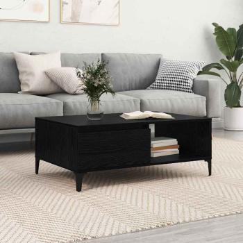 ARDEBO.de - Couchtisch Schwarze Eiche 90 x 60 x 35 cm Holzwerkstoff