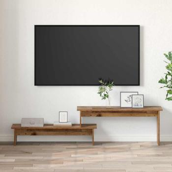 TV-Schränk mit Regal mit Speicher Altholz 180 x 30 x 43 cm Holzwerkstoff