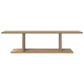 TV-Schränk mit Regal mit Speicher Braun 103 x 30 x 26,5 cm Holzwerkstoff