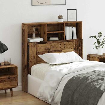 Kopfteil Schrank Altholz 100 x 19 x 103.5 cm Holzwerkstoff