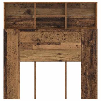 Kopfteil Schrank Altholz 100 x 19 x 103.5 cm Holzwerkstoff