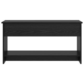 Couchtisch Schwarze Eiche 102 x 50 x 52.5 cm Holzwerkstoff