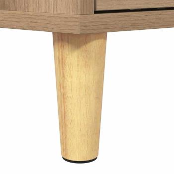 TV-Schränk Eiche handwerklich 150 x 30 x 45 cm Holzwerkstoff