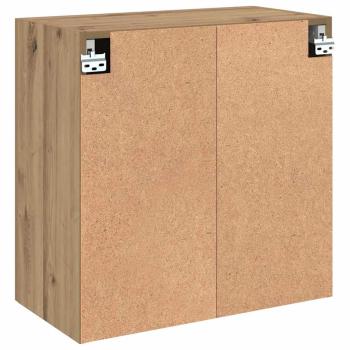 Wandschrank Eiche handwerklich 60 x 31 x 60 cm Holzwerkstoff