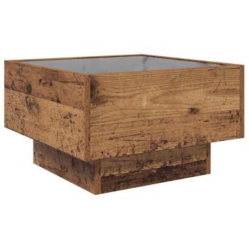 Couchtisch Altholz 50 x 50 x 30 cm Holzwerkstoff