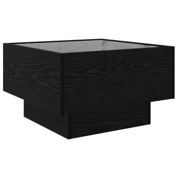 Couchtisch Schwarze Eiche 50 x 50 x 30 cm Holzwerkstoff