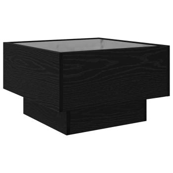 Couchtisch Schwarze Eiche 50 x 50 x 30 cm Holzwerkstoff