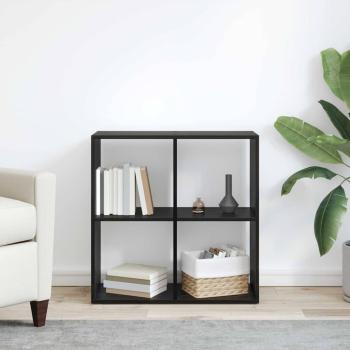 Bücherregal Schwarze Eiche 69,5 x 29 x 69,5 cm Holzwerkstoff