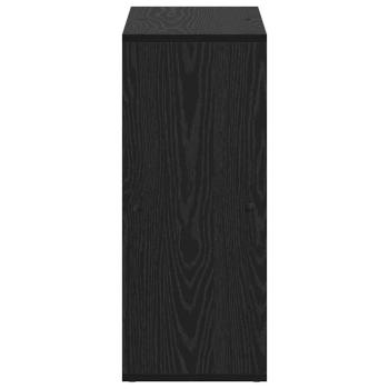 Bücherregal Schwarze Eiche 69,5 x 29 x 69,5 cm Holzwerkstoff