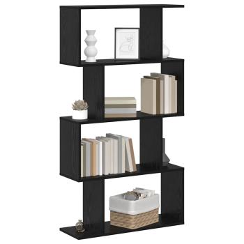 Bücherregal Schwarze Eiche 70 x 24 x 129 cm Holzwerkstoff
