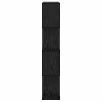 Bücherregal Schwarze Eiche 70 x 24 x 129 cm Holzwerkstoff