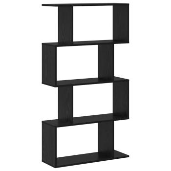 Bücherregal Schwarze Eiche 70 x 24 x 129 cm Holzwerkstoff