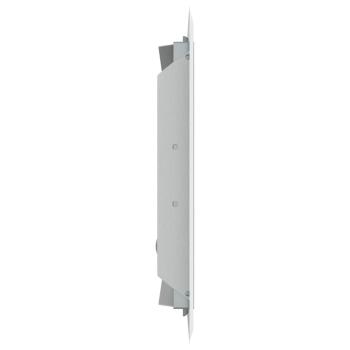 Zugangstür 2 pcs Weiß 20 x 20 cm Stahl