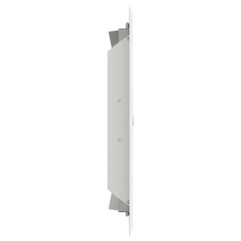 Zugangstür 2 pcs Weiß 20 x 20 cm Stahl