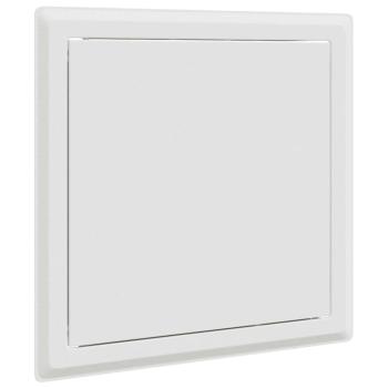Zugangstür 2 pcs Weiß 20 x 20 cm Stahl