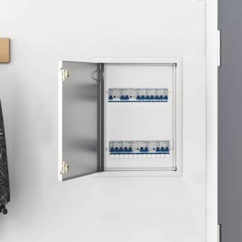 ARDEBO.de - Zugangstür Weiß 30 x 40 cm Stahl