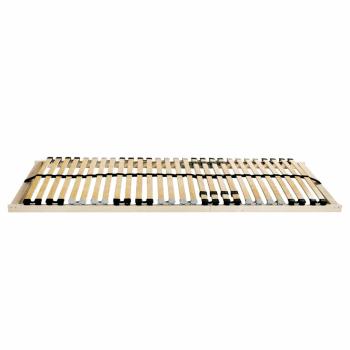 Lattenrost Braun 90 x 190 cm Massives Buchenholz