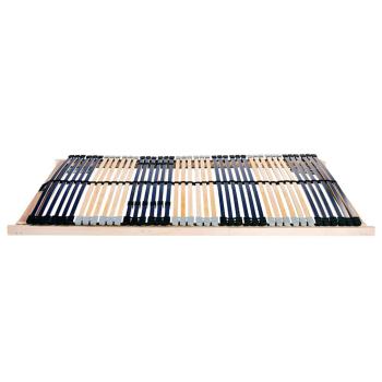 Lattenrost Braun 100 x 190 cm Massives Buchenholz