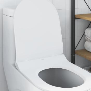 Toilettensitz Weiß 48,5 x 36 x 5 cm Polypropylen