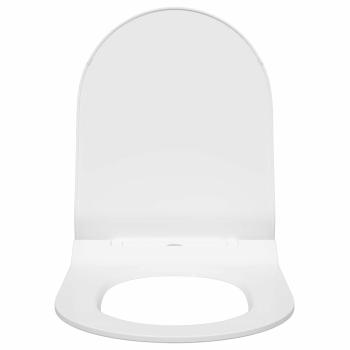 Toilettensitz Weiß 48,5 x 36 x 5 cm Polypropylen