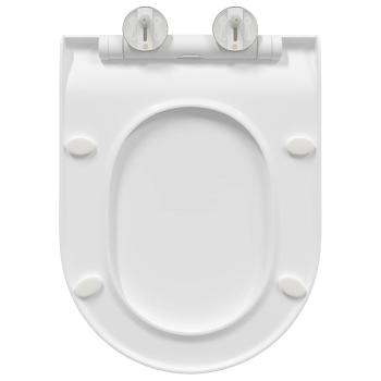 Toilettensitz Weiß 48,5 x 36 x 5 cm Polypropylen