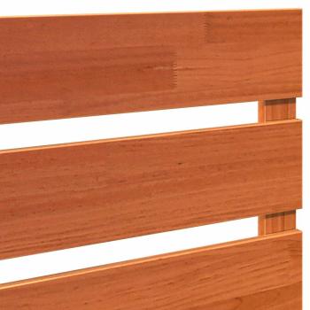 Kopfteil Wachsbraun 200,5 x 3 x 80 cm Massivholz Kiefer
