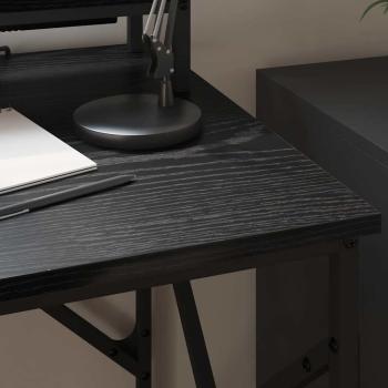 Schreibtisch Schwarze Eiche 100 x 50 x 86.5 cm Holzwerkstoff