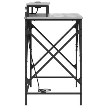 Schreibtisch Grau Sonoma 100 x 50 x 86.5 cm Holzwerkstoff