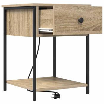 Nachttische 2 pcs Sonoma Eiche 42 x 41 x 56 cm Holzwerkstoff