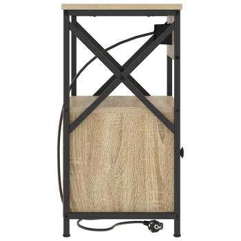 Nachttische 2 pcs Sonoma Eiche 40 x 31 x 60 cm Holzwerkstoff