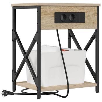 Nachttisch Sonoma Eiche 41 x 31 x 51 cm Holzwerkstoff