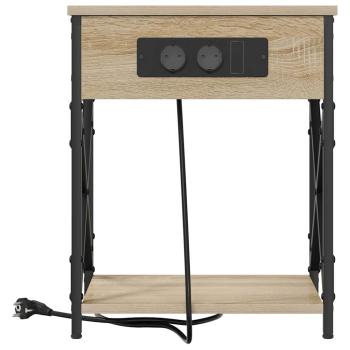 Nachttisch 2 pcs Sonoma Eiche 41 x 31 x 51 cm Holzwerkstoff