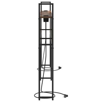 Stauraum-Kopfteil Räuchereiche 180 cm Holzwerkstoff