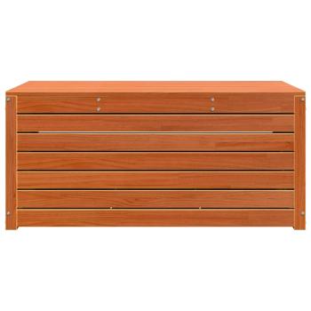 Gartenlagerbox mit Speicher Wachsbraun 101 x 50.5 x 46.5 cm