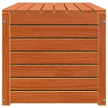 Gartenlagerbox mit Speicher Wachsbraun 101 x 50.5 x 46.5 cm