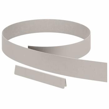 Rasenrand Rostig 450 x 10 cm Witterungsbeständiger Stahl