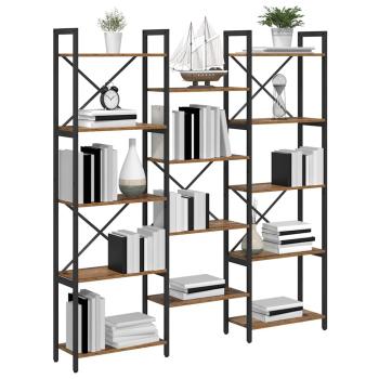 Regal Altholz 156 x 25 x 167.5 cm Holzwerkstoff