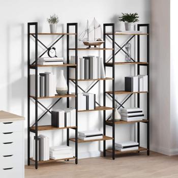 Regal Altholz 156 x 25 x 167.5 cm Holzwerkstoff