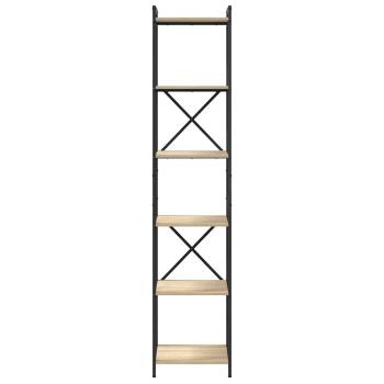 Bücherregal Sonoma Eiche 40 x 30 x 188 cm Holzwerkstoff