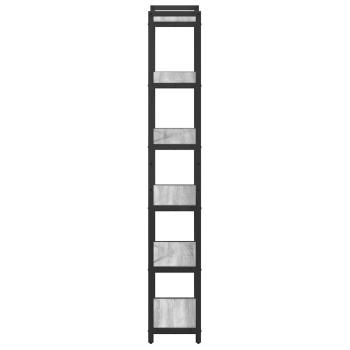 Bücherregal Grau Sonoma 40 x 30 x 188 cm Holzwerkstoff